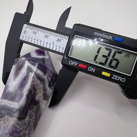 Dream Amethyst Crystal Meditation Scepter Wand (3) - Picture 8 of 10